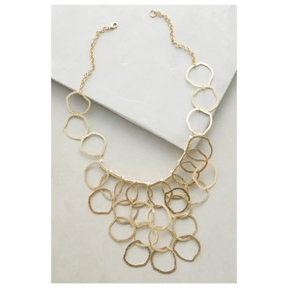 Anthro “Stone Harbor Bib Necklace” - Picture 11 of 13